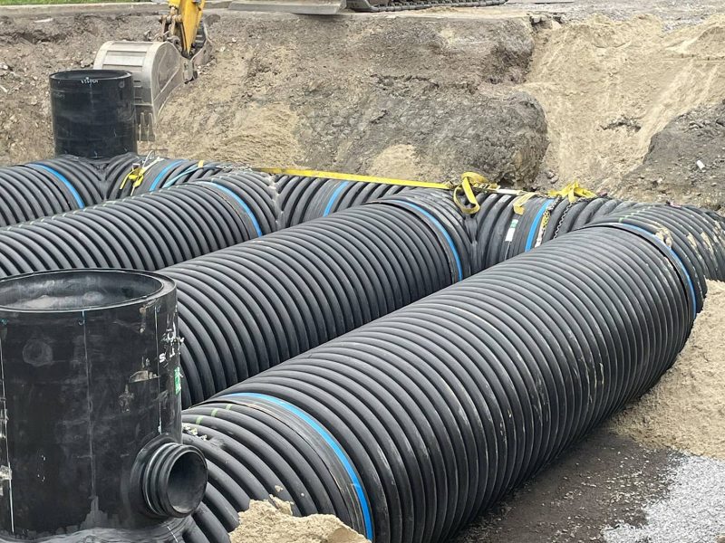 Bassin de retension Ile Bizard